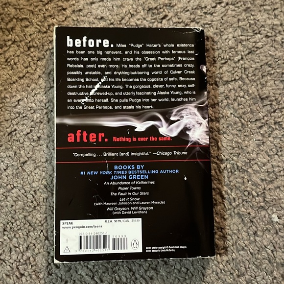 Looking For Alaska By John Green - Picture 2 of 2